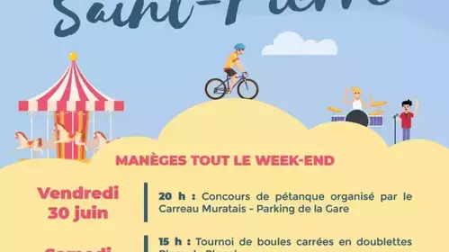 Défilé des vélos fleuris - Fête de la Saint-Pierre